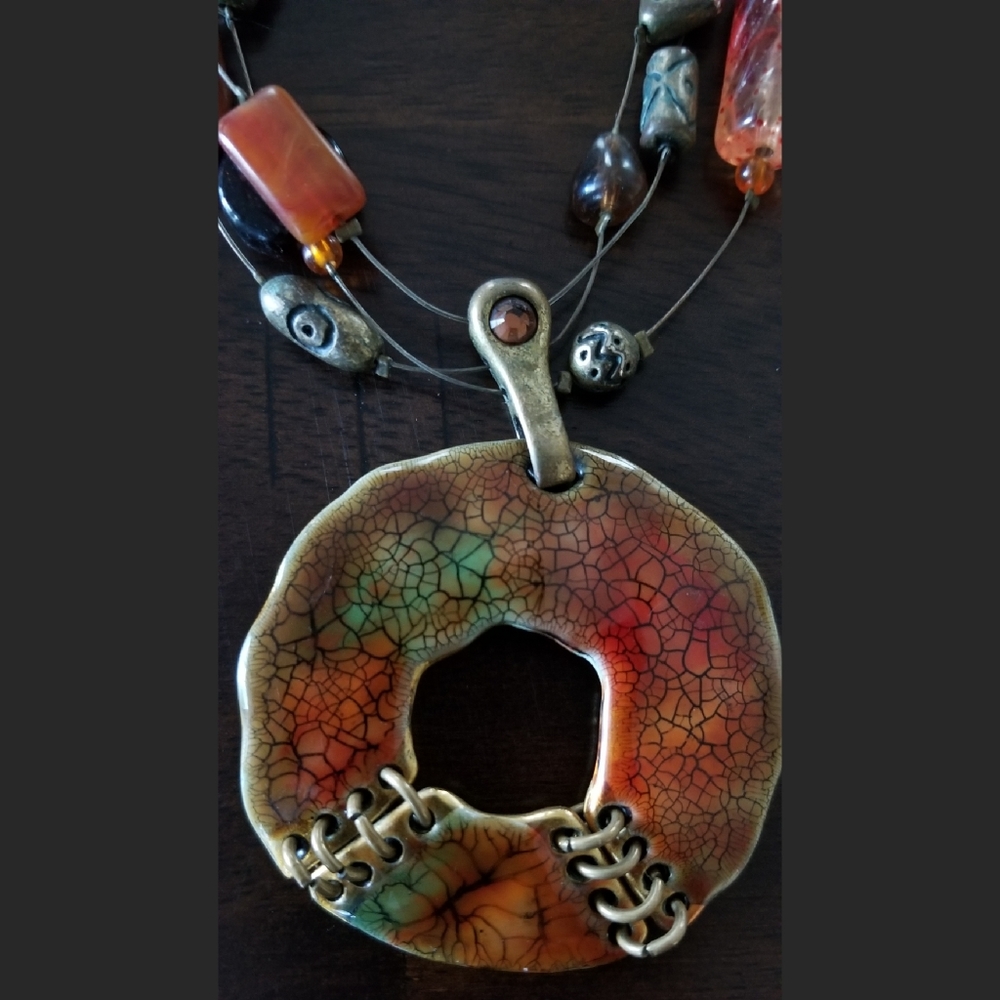 Beaded Chico's Necklace